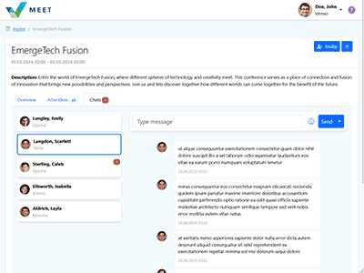 Chaty (tmavý vzhled)